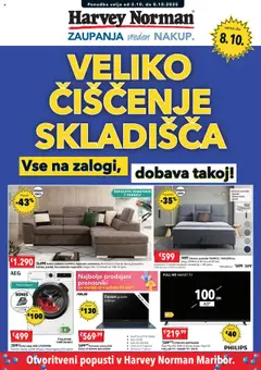 Harvey Norman katalog akcije – veljaven od 02.10.2025