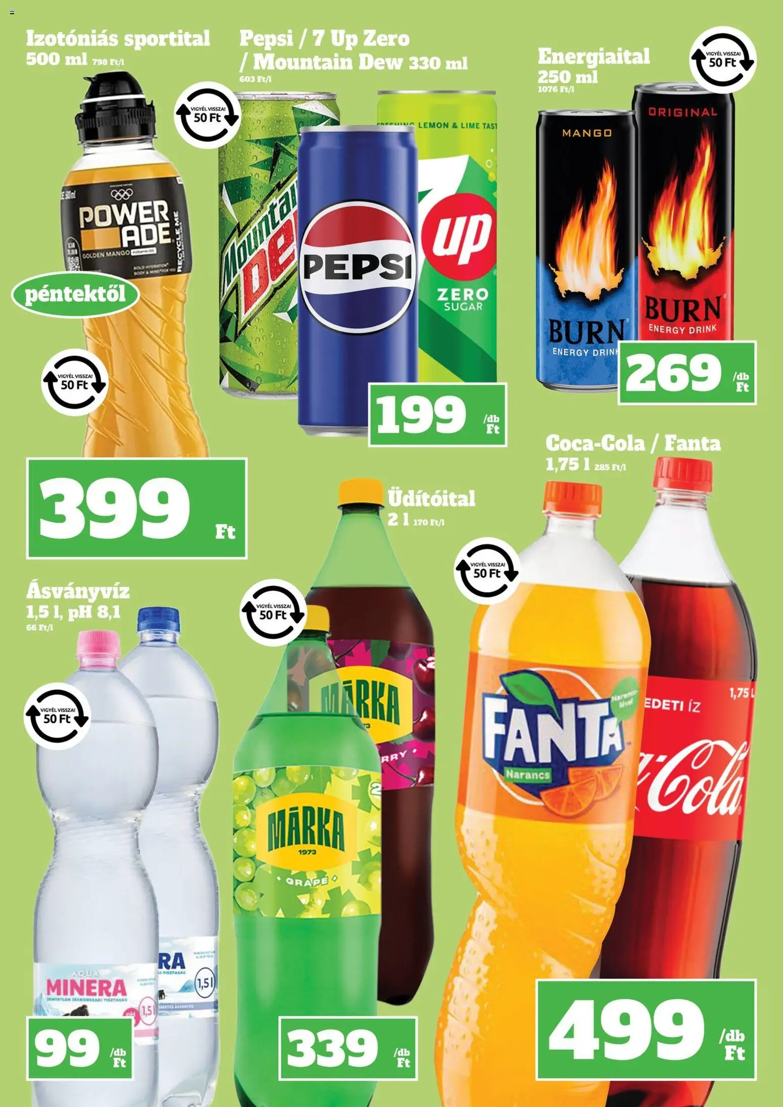 Family Diszkont akciós ujság - amely érvényes a következő dátumtól: 27.11.2025 | Oldal: 27 | Termékek: Pepsi, Fanta, Narancs, Mangó