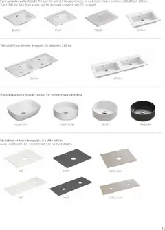 Bauhaus - erbjudanden - Förhandsvisning av reklamblad från butik Bauhaus aktuell från 25.08.2025 | Sida: 31 | Produkter: Tvättställ