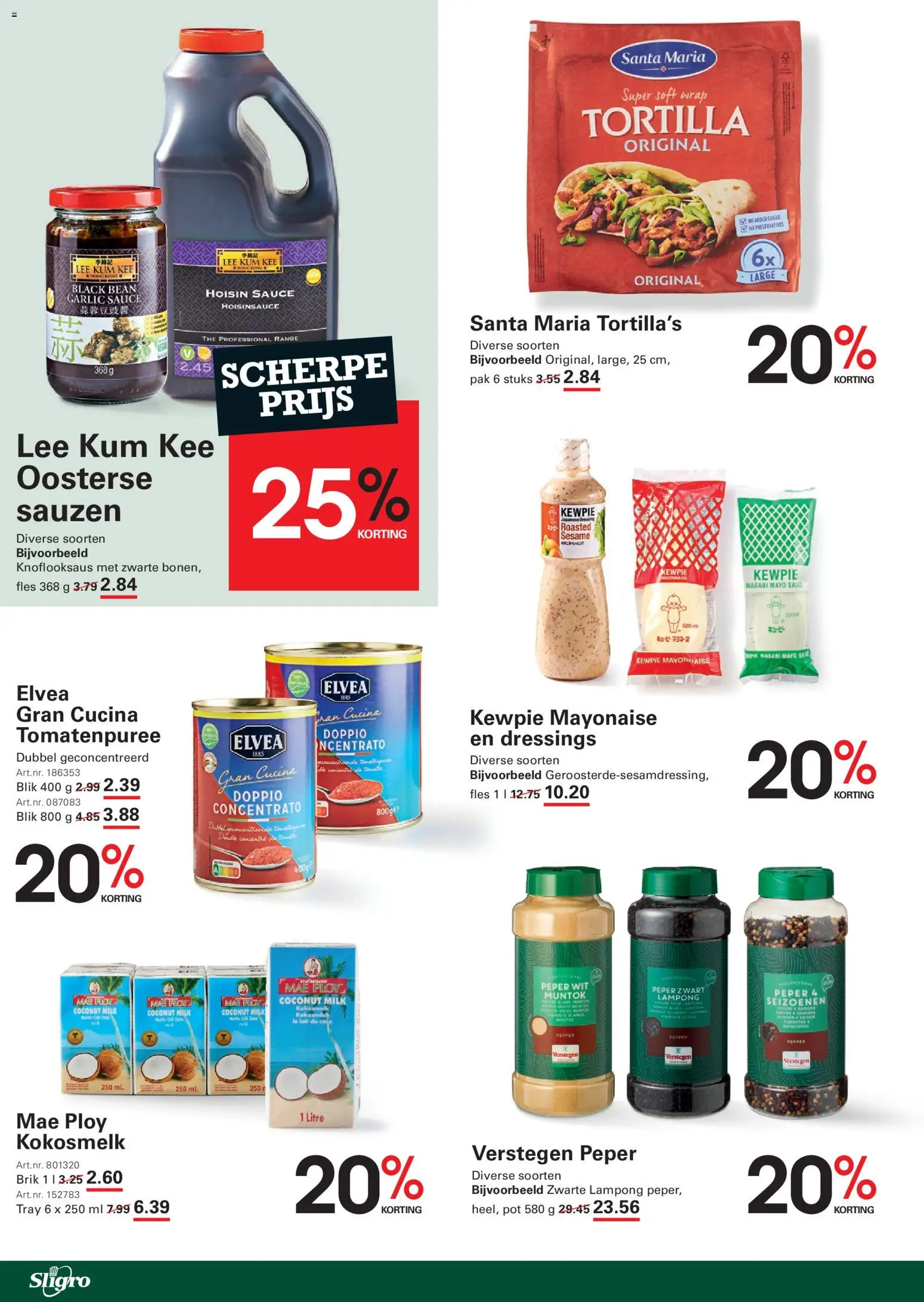 {H1} | Pagina: 20 | Producten: Tortilla, Peper, Tortilla's, Pot