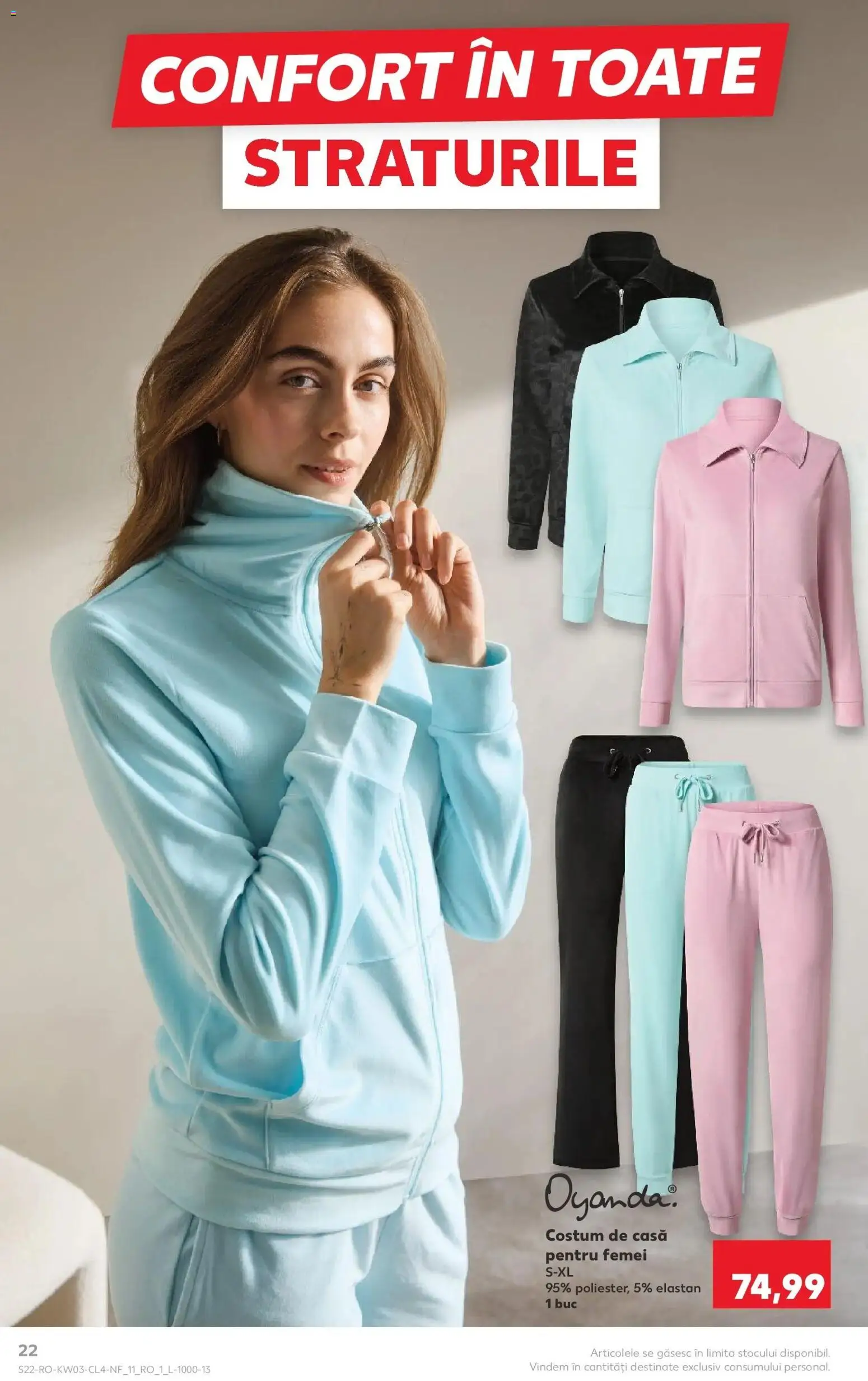 Noul catalog Kaufland – valabil de la 14.01.2026 | Pagină: 22 | Produse: Costum