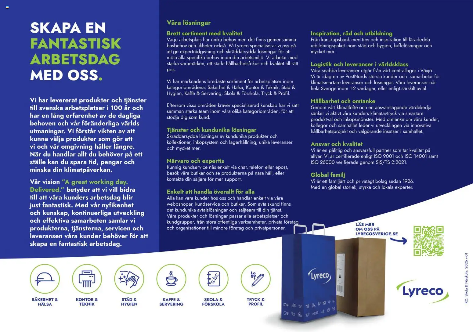 Lyreco reklamblad aktuell från 13.04.2026 | Sida: 20 | Produkter: Kaffe, Telefon