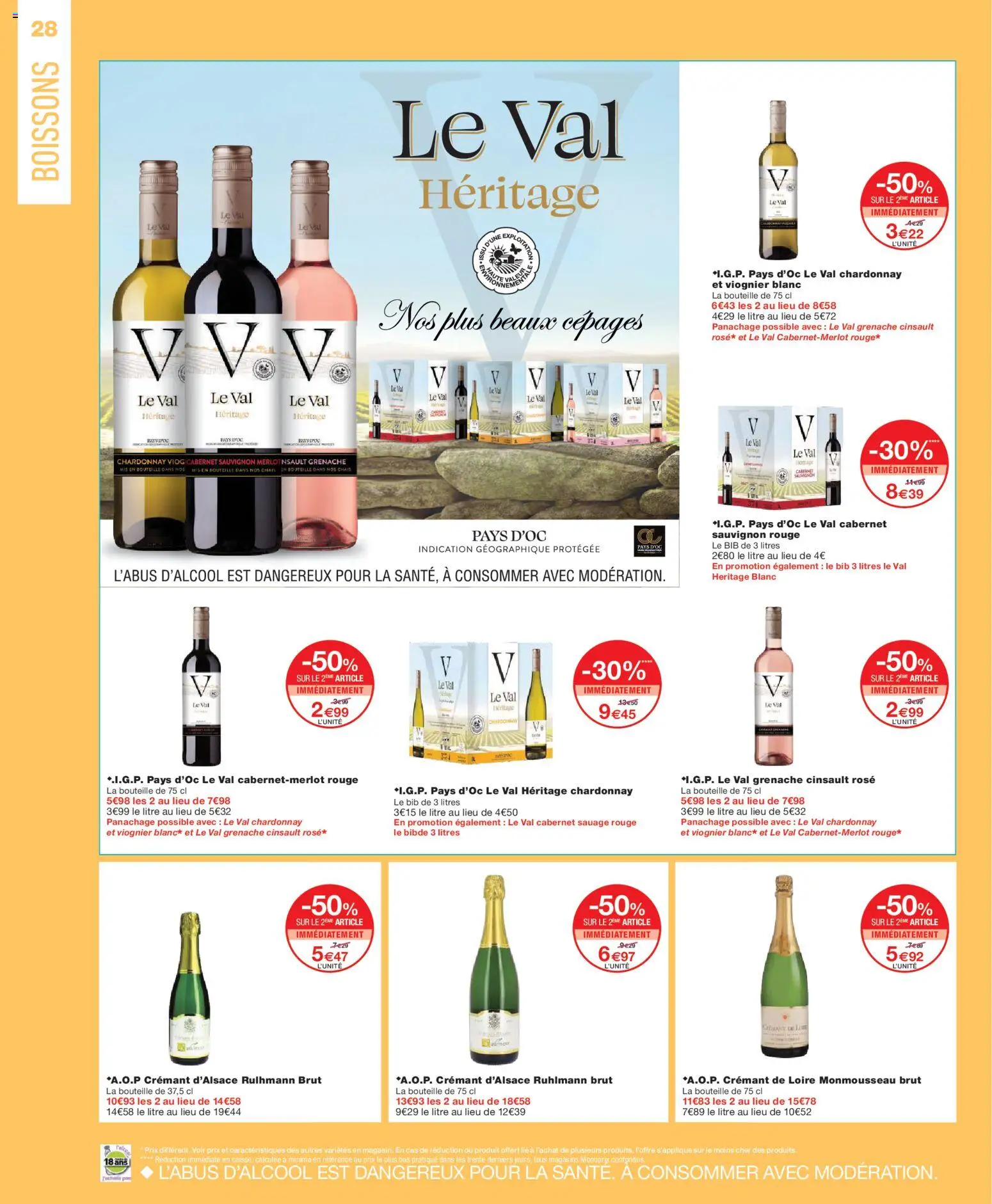 {H1} | Page: 28 | Produits: Crémant, Crémant d'alsace