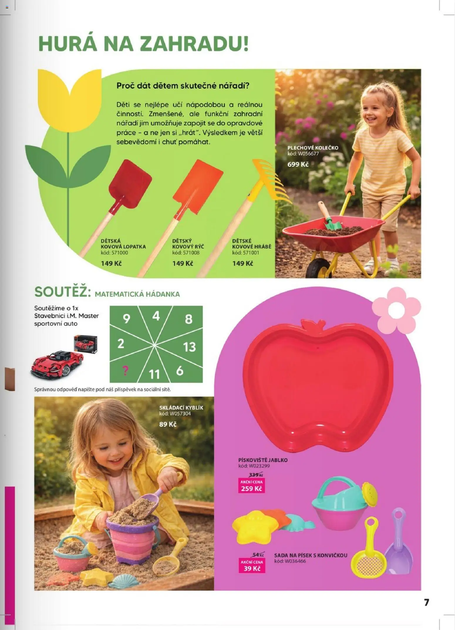 Wiky katalog od 01.04.2026 | Strana: 7 | Produkty: Písek, Pískoviště, Nářadí, Rýč