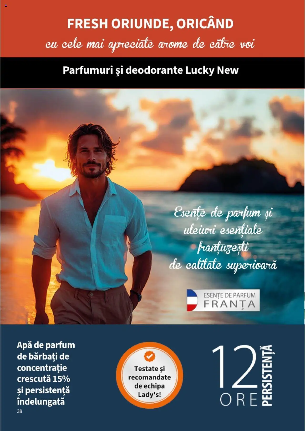 Noul catalog Lady’s – valabil de la 25.09.2025 | Pagină: 40 | Produse: Apă de parfum, Parfum, Apă