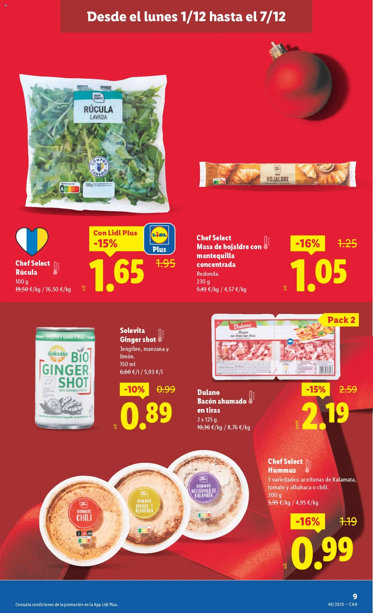 Lidl - Canarias │ válido desde el 01.12.2025 | Página: 9