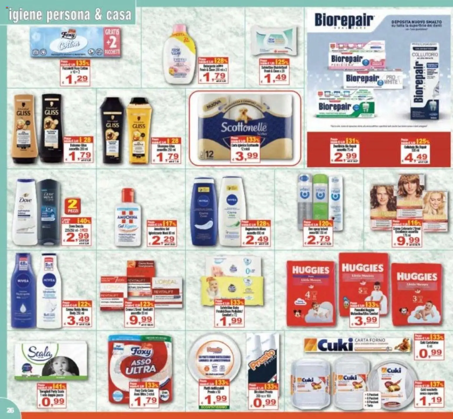 Volantino CTS del 27.03.2026 | Pagina: 27 | Prodotti: Collutorio, Scala, Forno, Carta forno