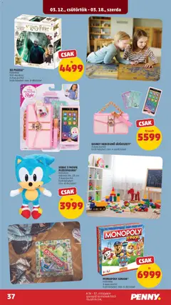 PENNY akciós újság - amely érvényes a következő dátumtól: 12.03.2026 | Oldal: 43 | Termékek: Puzzle