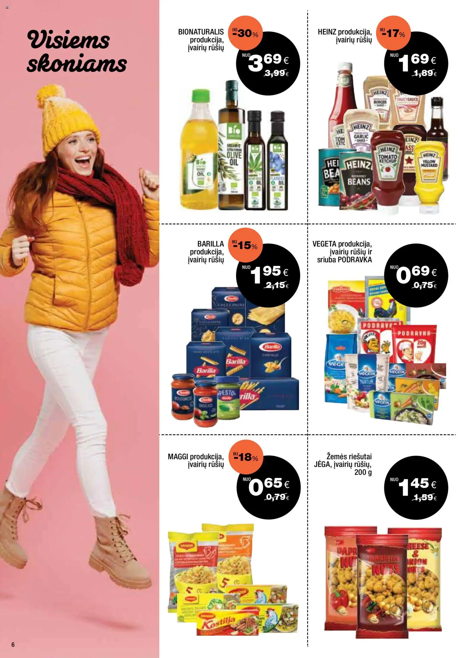 Express market akcijos nuo 04.01.2026 | Puslapis: 6 | Prekių: Riešutai