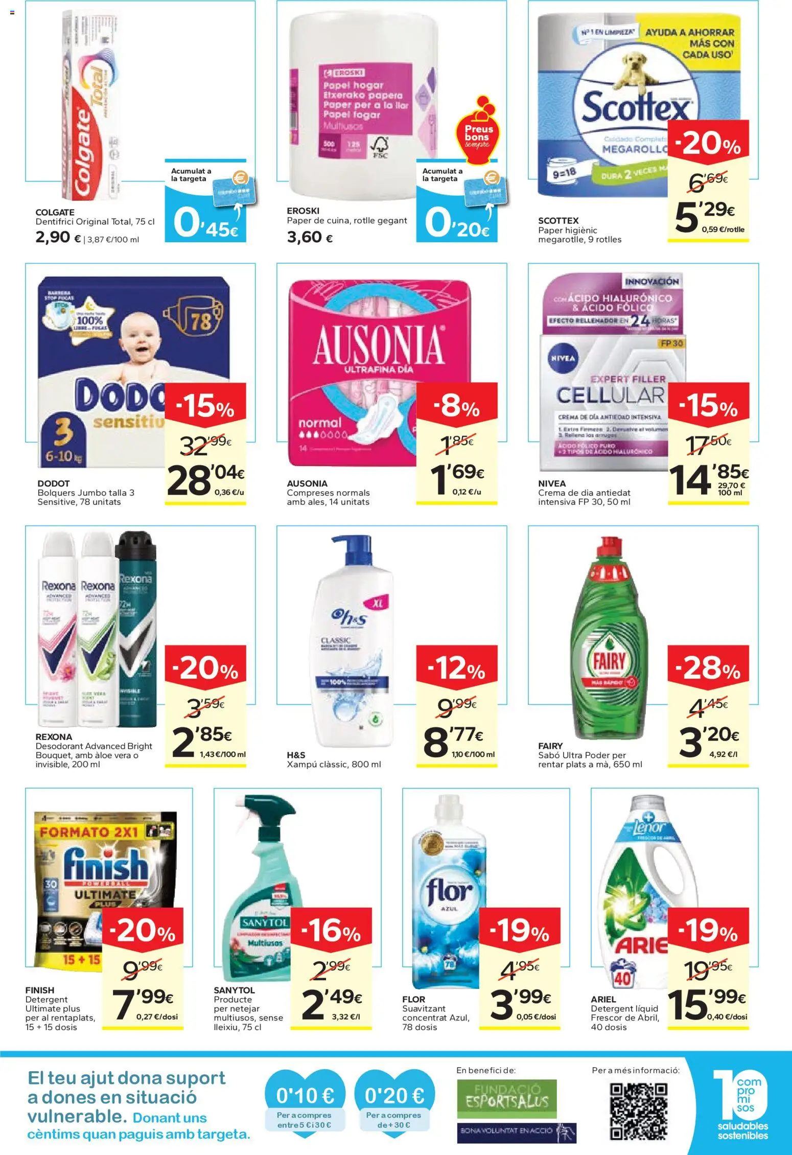 Caprabo Abaixem el preu │ válido desde el 12.03.2026 | Página: 7 | Productos: Crema, Crema de día