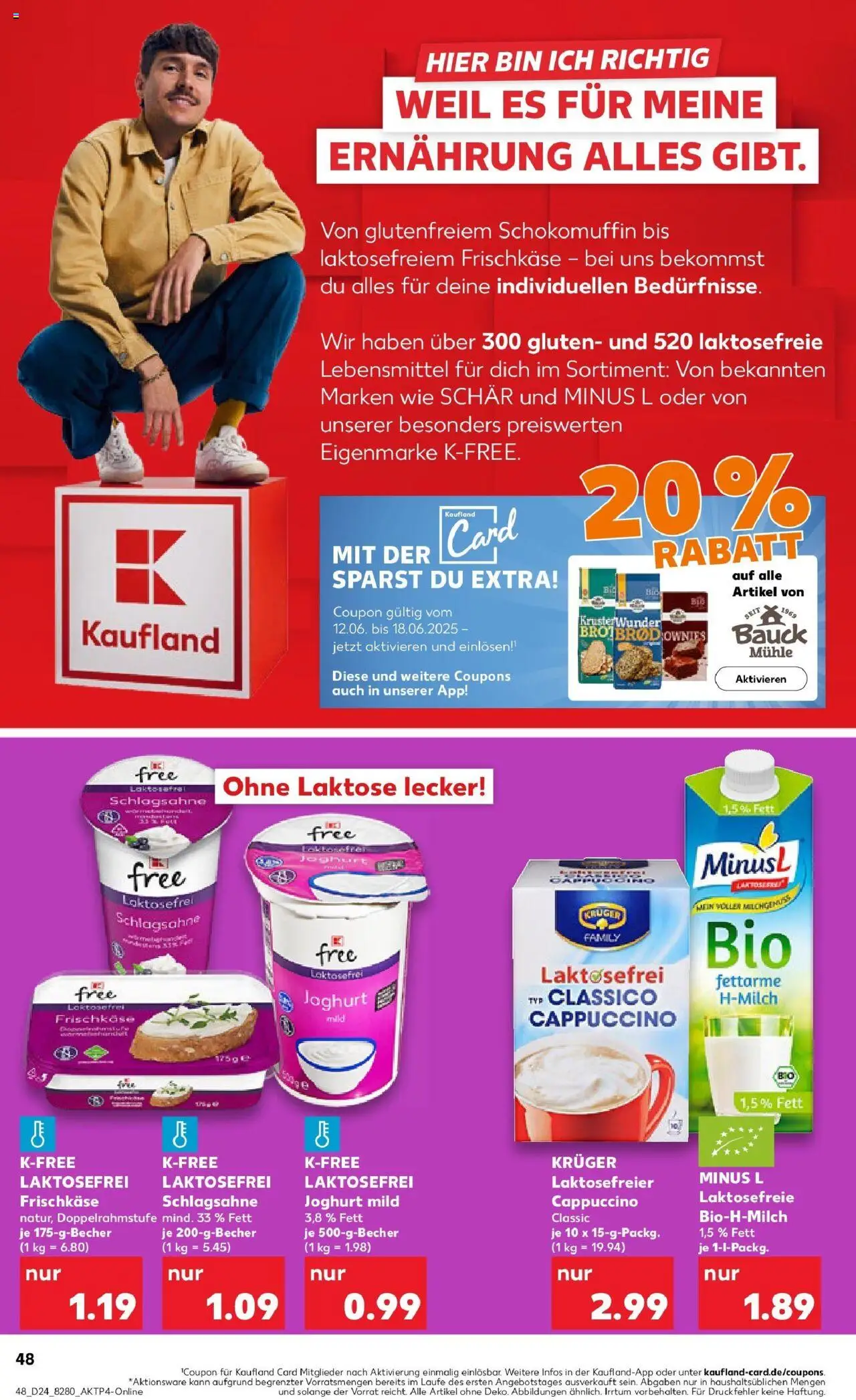 Kaufland prospekt Stadthagen	 - gültig ab dem 16.06.2025 | Seite: 9 | Produkte: Mühle, Schlagsahne, Joghurt, Frischkase
