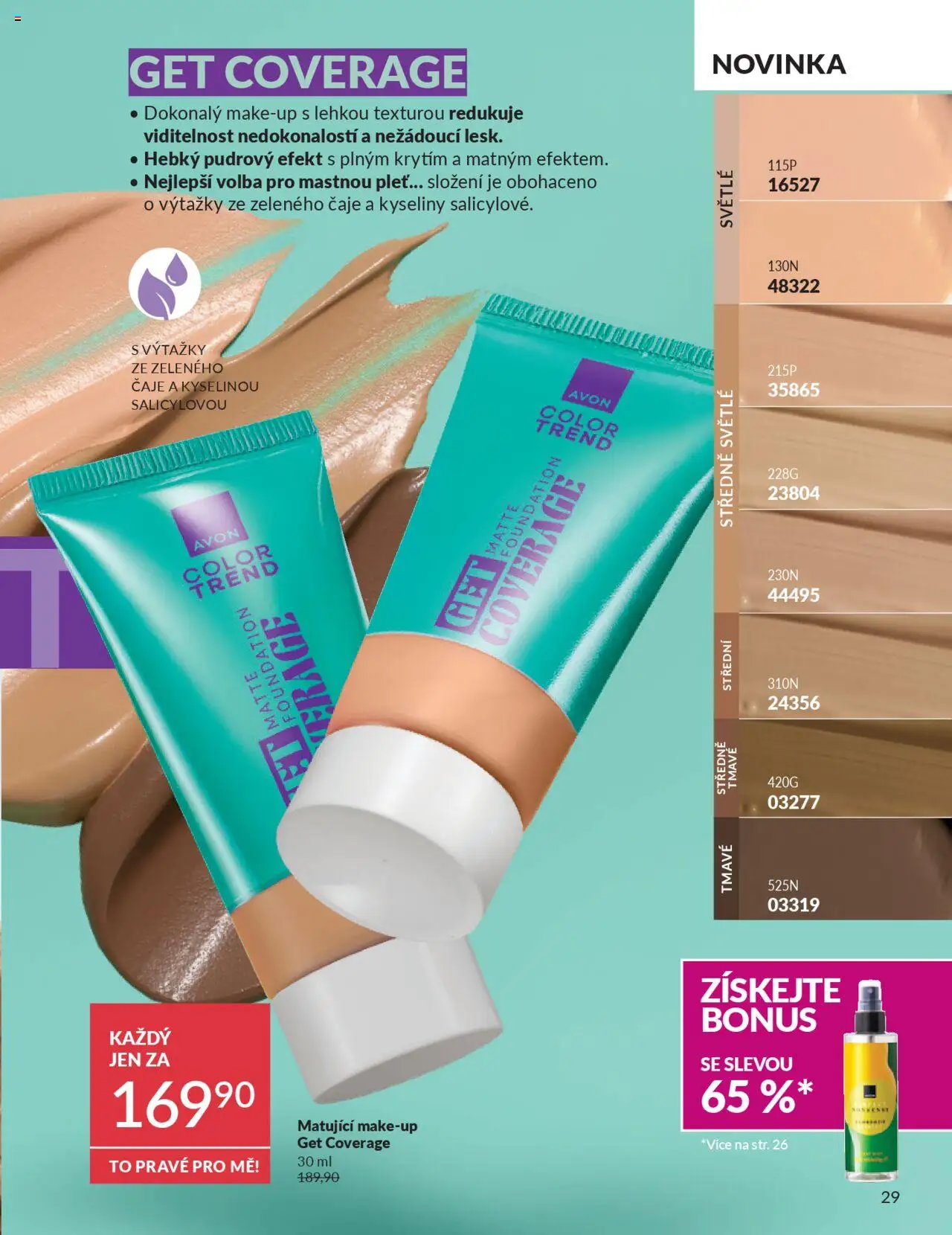 Avon katalog 9/2025 od 01.09.2025 | Strana: 31 | Produkty: Makeup, Čaje