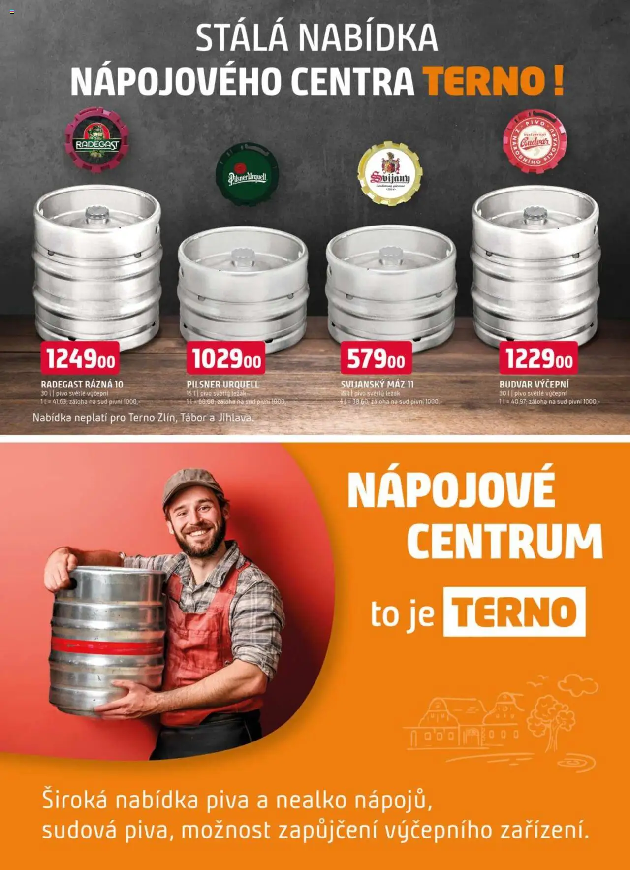 Terno leták od 18.06.2025 | Strana: 16 | Produkty: Pivo, Pilsner, Radegast, Svijany