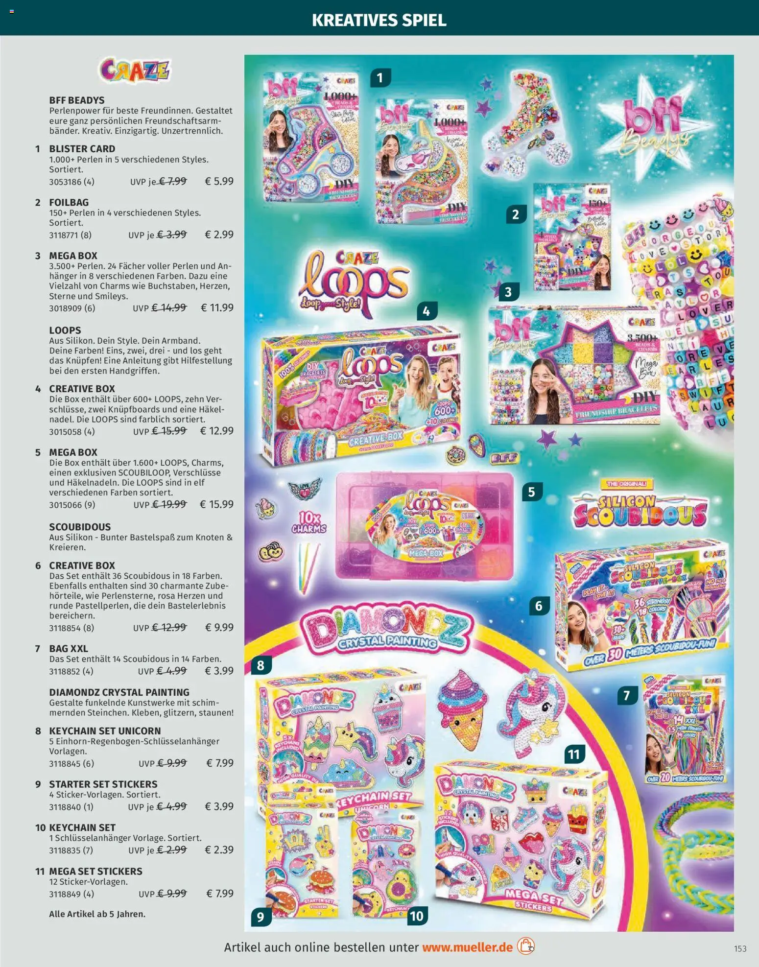 Müller Spielwarenkatalog – gültig ab 27.10.2025 | Seite: 153 | Produkte: Spiel, Box