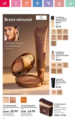 Oriflame catalog - 9 2025 – valabil de la 15.06.2025 | Pagină: 66 | Produse: Fond de ten, Mâner, Bronzer, Cremă