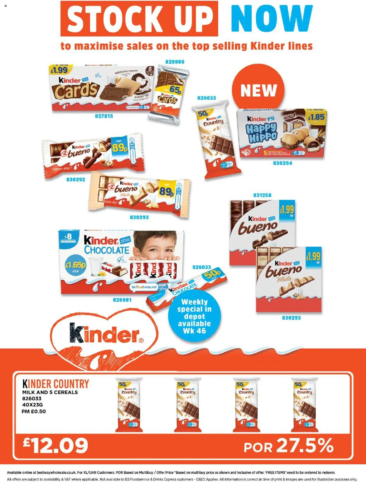 {H1} | Page: 13 | Products: Milk, Chocolate, Cereals, Cocoa