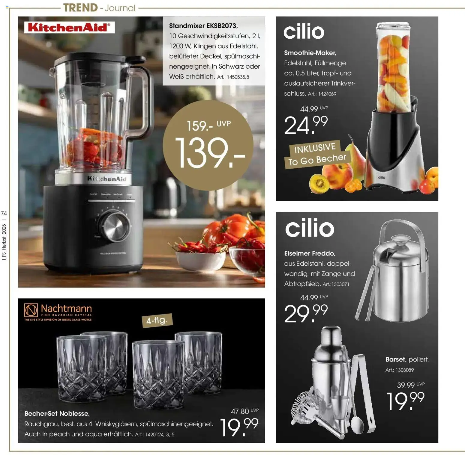 Zurbrüggen - Zurbrüggen: Raum für neue Lieblingsstücke – gültig ab 19.10.2025 | Seite: 74