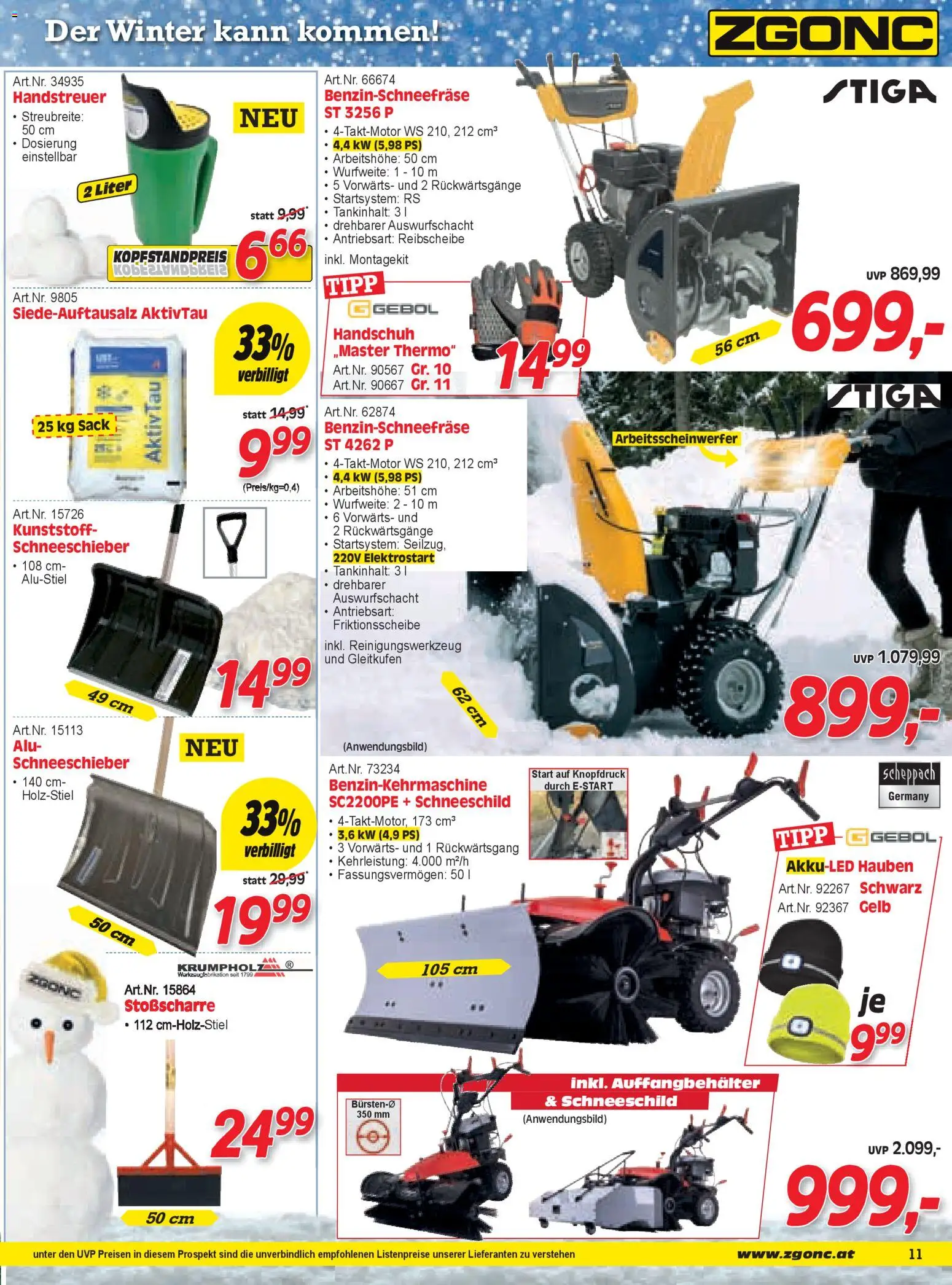 Zgonc Flugblatt Dezember II 2025 gültig ab 21.12.2025 | Seite: 11