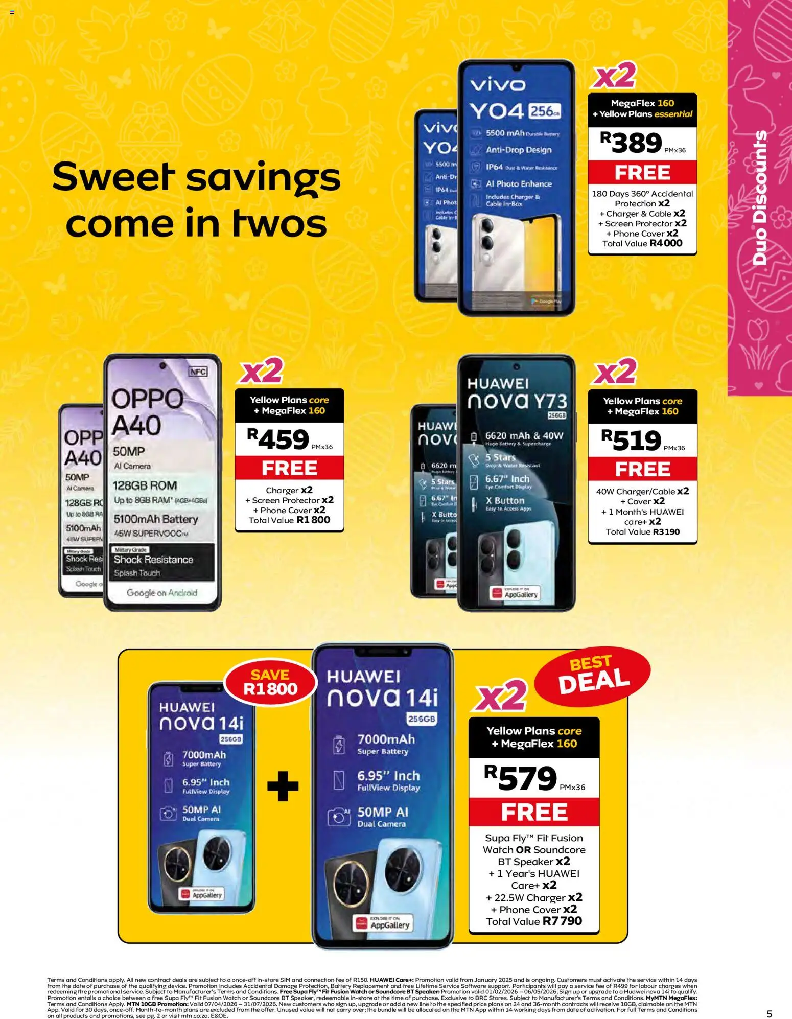 New MTN catalogue – valid from 07.04.2026 | Page: 5 | Products: Cover, Watch, Camera, Battery