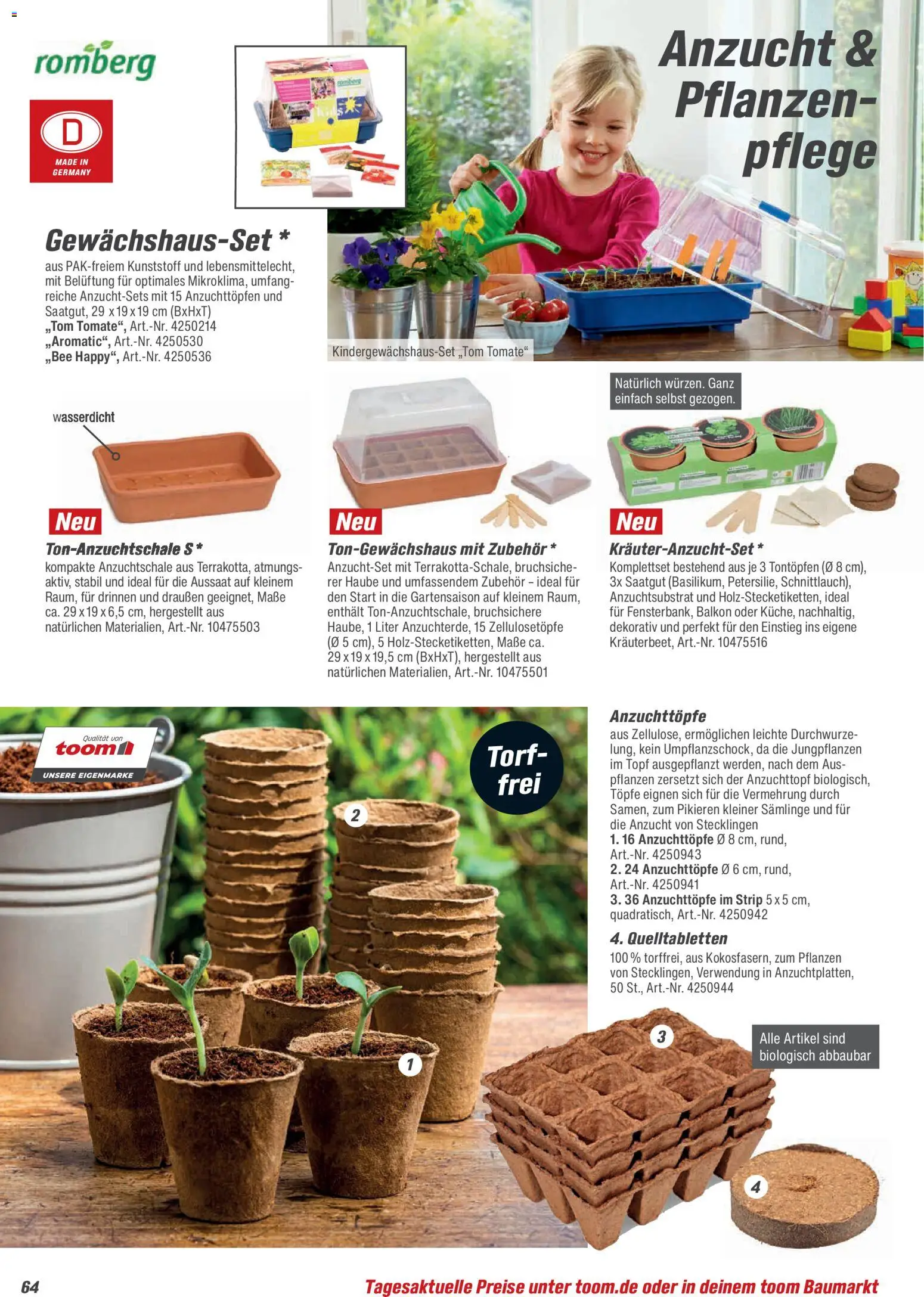 Toom Baumarkt Gartenpflege & Teich 2026 – gültig ab 20.02.2026 | Seite: 64