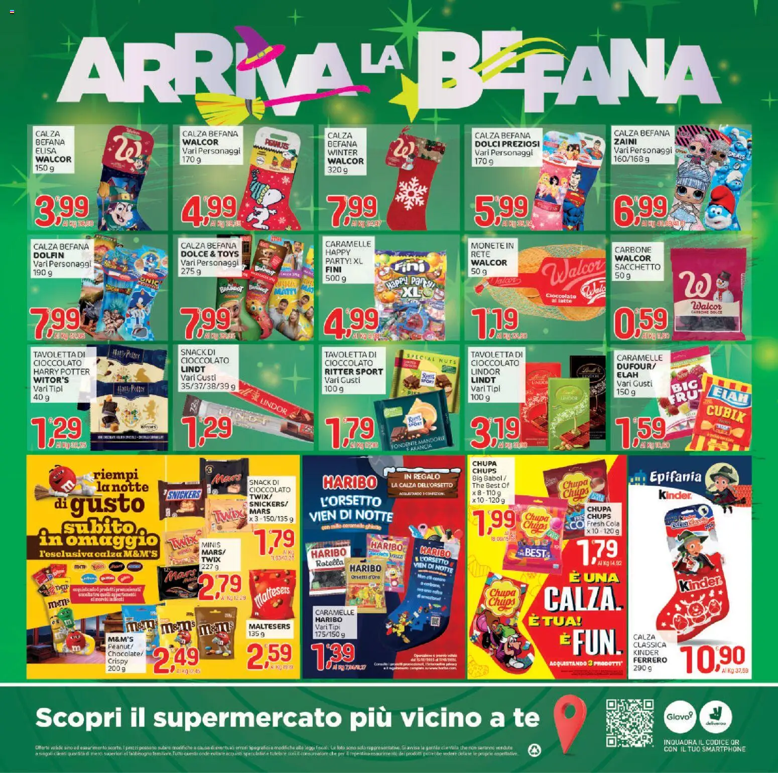 Volantino CRAI del 02.01.2026 | Pagina: 12 | Prodotti: Cioccolato, Caramelle, Mandorle, Arancia