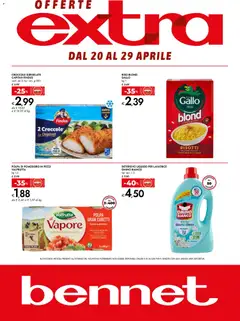 Anteprima del volantino bennet volantino Extra valido a partire dal 20.04.2026