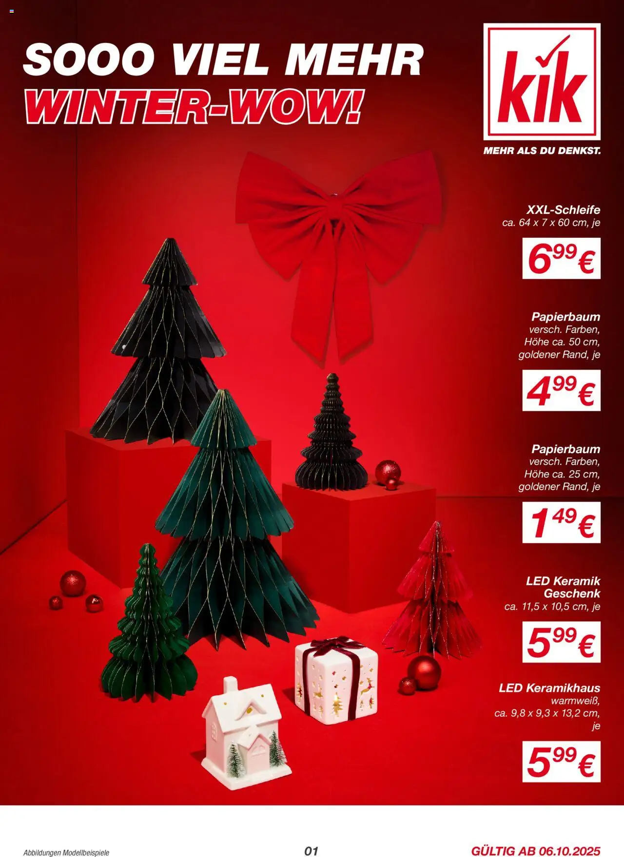Kik Prospekt – gültig ab 06.10.2025 | Seite: 1