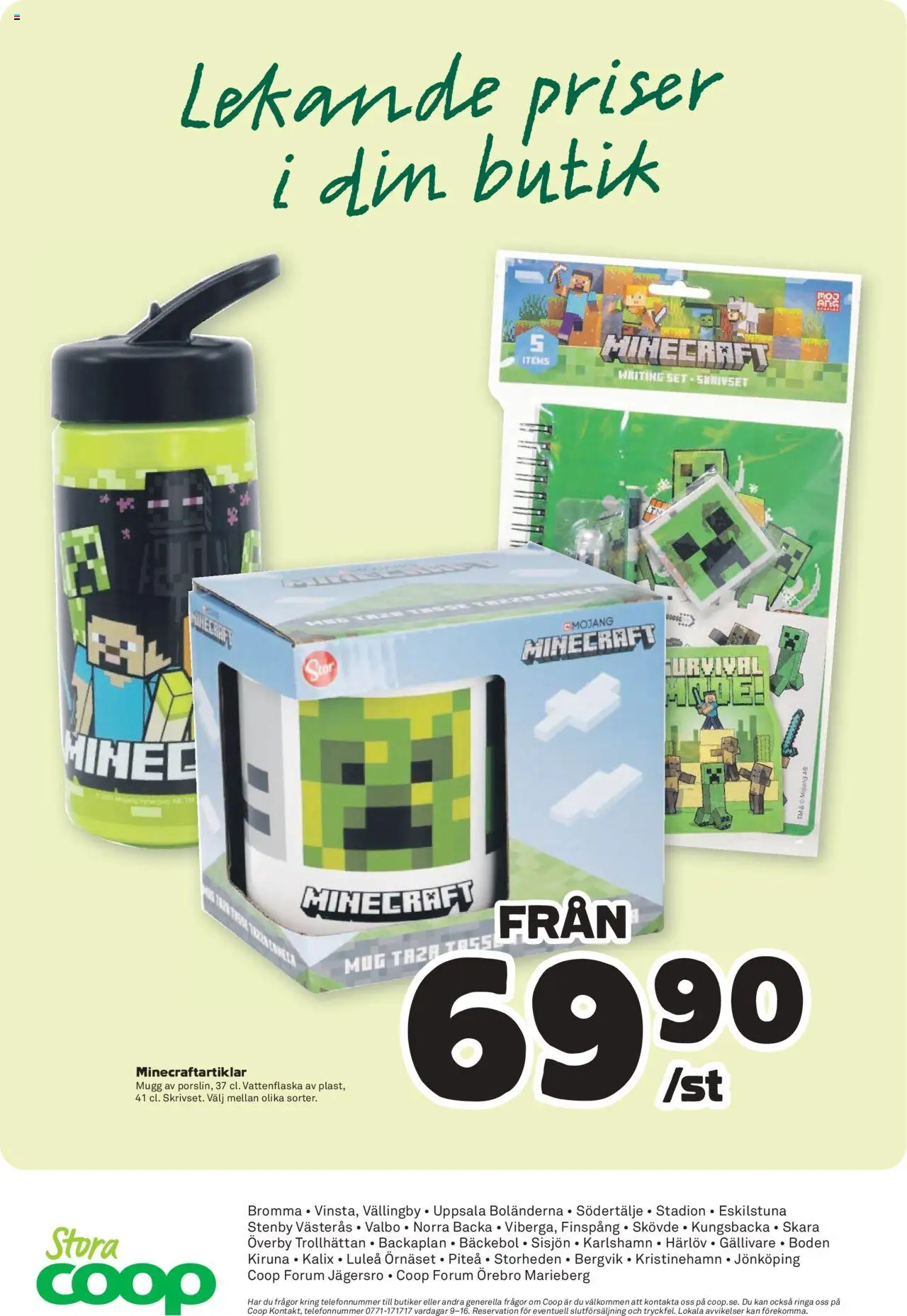 Stora Coop reklamblad aktuell från 28.07.2025 | Sida: 16 | Produkter: Vattenflaska