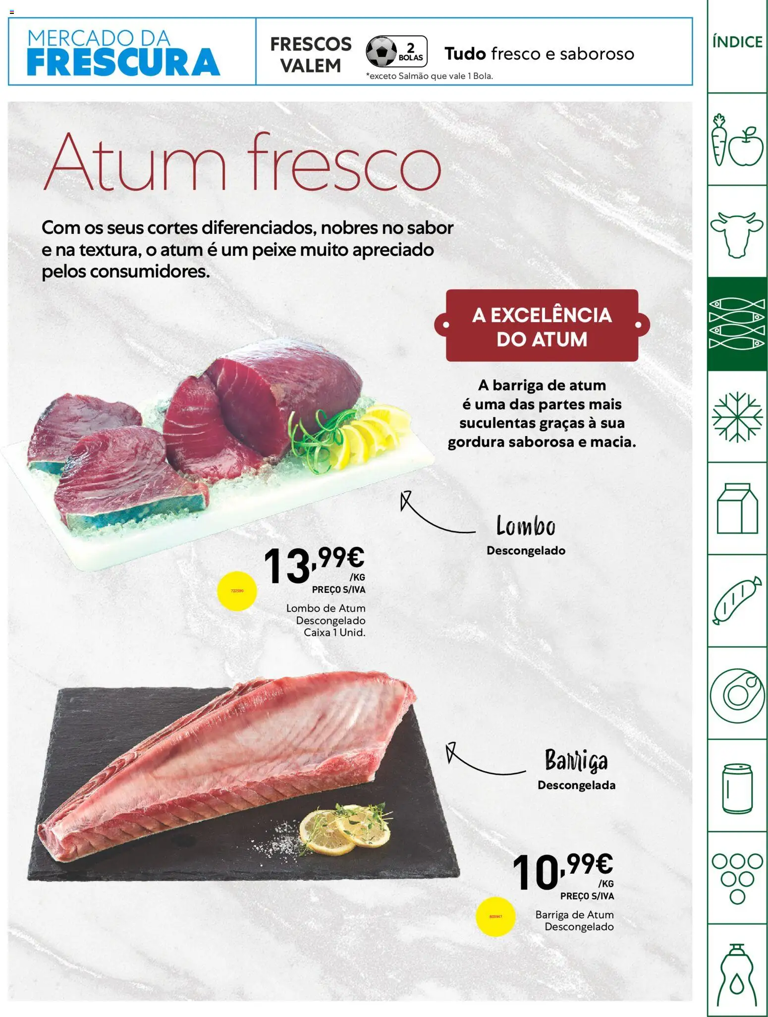 Recheio - Horeca Bons Negócios Madeira │ válido de 14.04.2026 | Página: 7 | Produtos: Salmão, Caixa, Lombo, Peixe