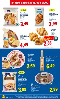 Duc de Coeur Gelado Profiterole, Emb. 850 ml, 1 L = 3.52, Por tempo limitado │ válido de 15.09.2025 | Página: 30