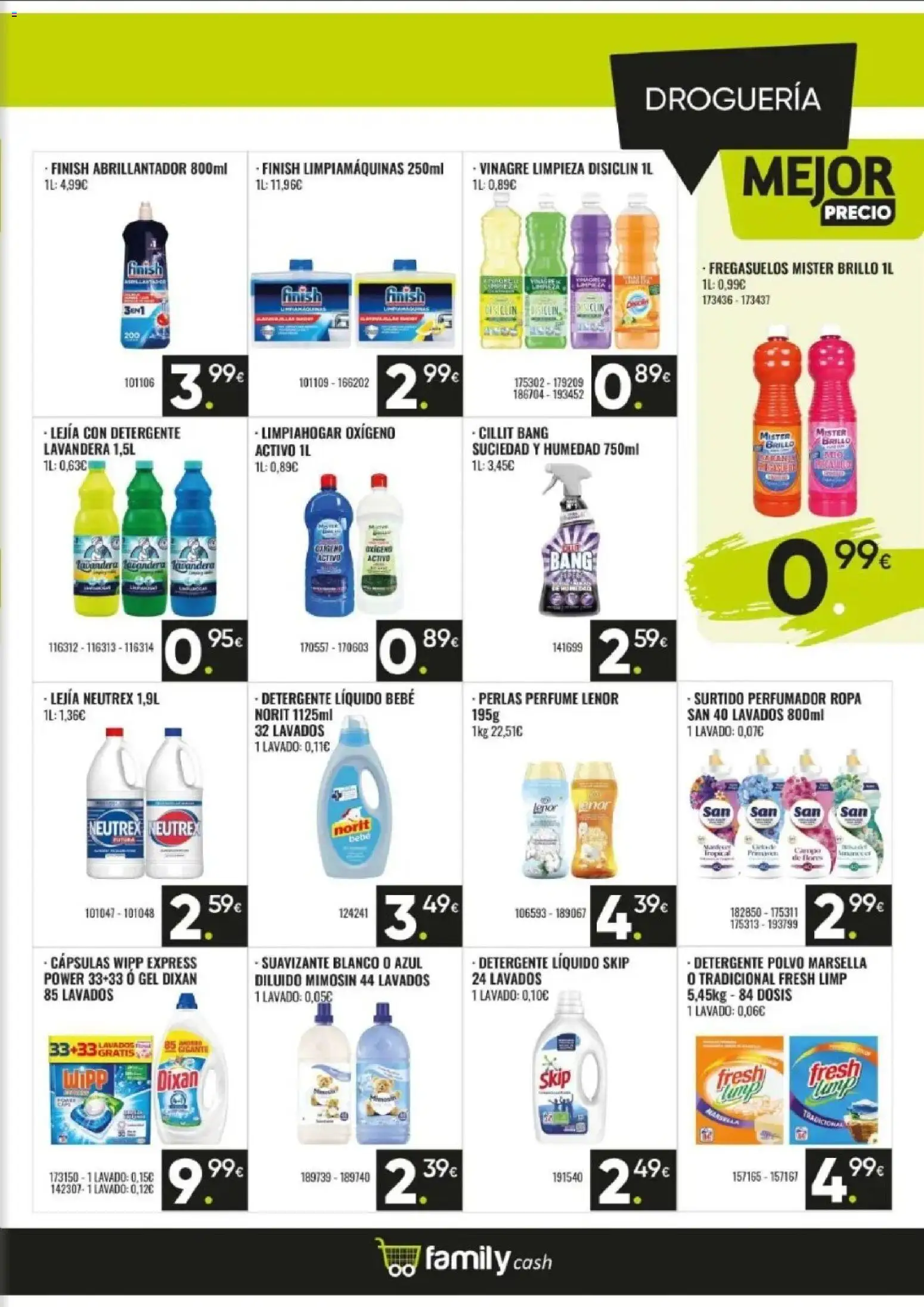 Family Cash folleto │ válido desde el 06.04.2026 | Página: 13 | Productos: Perfume, Detergente, Detergente líquido, Suavizante