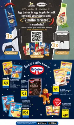 Tesco Hipermarket - Akciós újság  - amely érvényes a következő dátumtól: 13.11.2025 | Oldal: 21 | Termékek: Pudingpor, PlayStation, Vanillincukor, Cukor