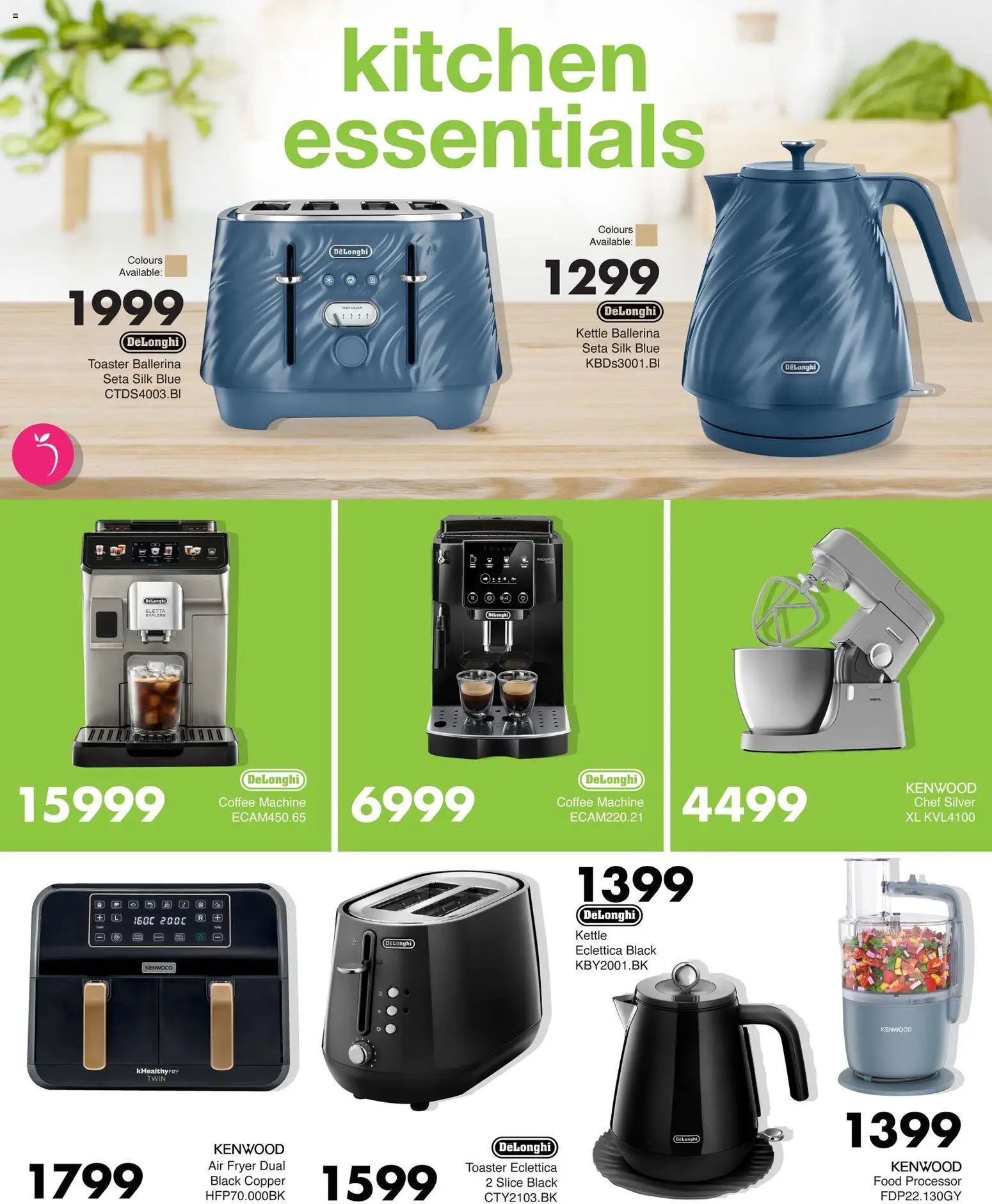 New Save catalogue – valid from 14.11.2025 | Page: 6 | Products: Kettle, Food processor, Air fryer, Coffee