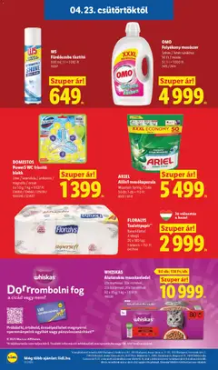 Lidl akciós újság - amely érvényes a következő dátumtól: 23.04.2026 | Oldal: 12