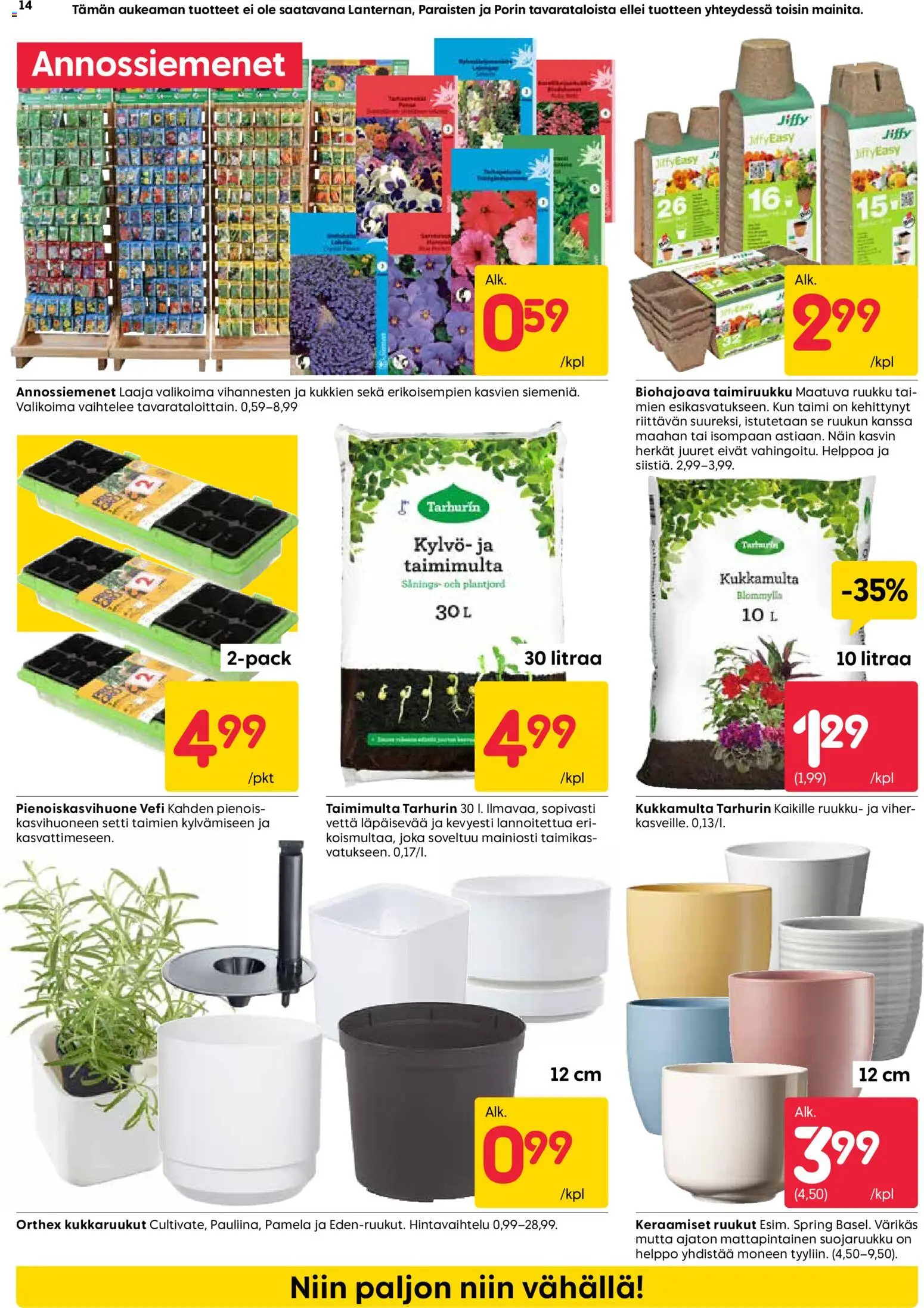 Rusta tarjoukset – voimassa 05.01.2026 alkaen | Sivu: 14