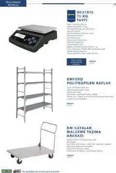 26.12.2025 tarihinden itibaren geçerli olan Metro kataloğu önizlemesi | Sayfa: 42 | Ürünler: Tartı, Ağırlık