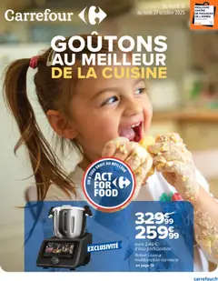 Carrefour - Prévisualisation de Carrefour Goûtons au meilleur de la cuisine valide à partir de 14.10.2025