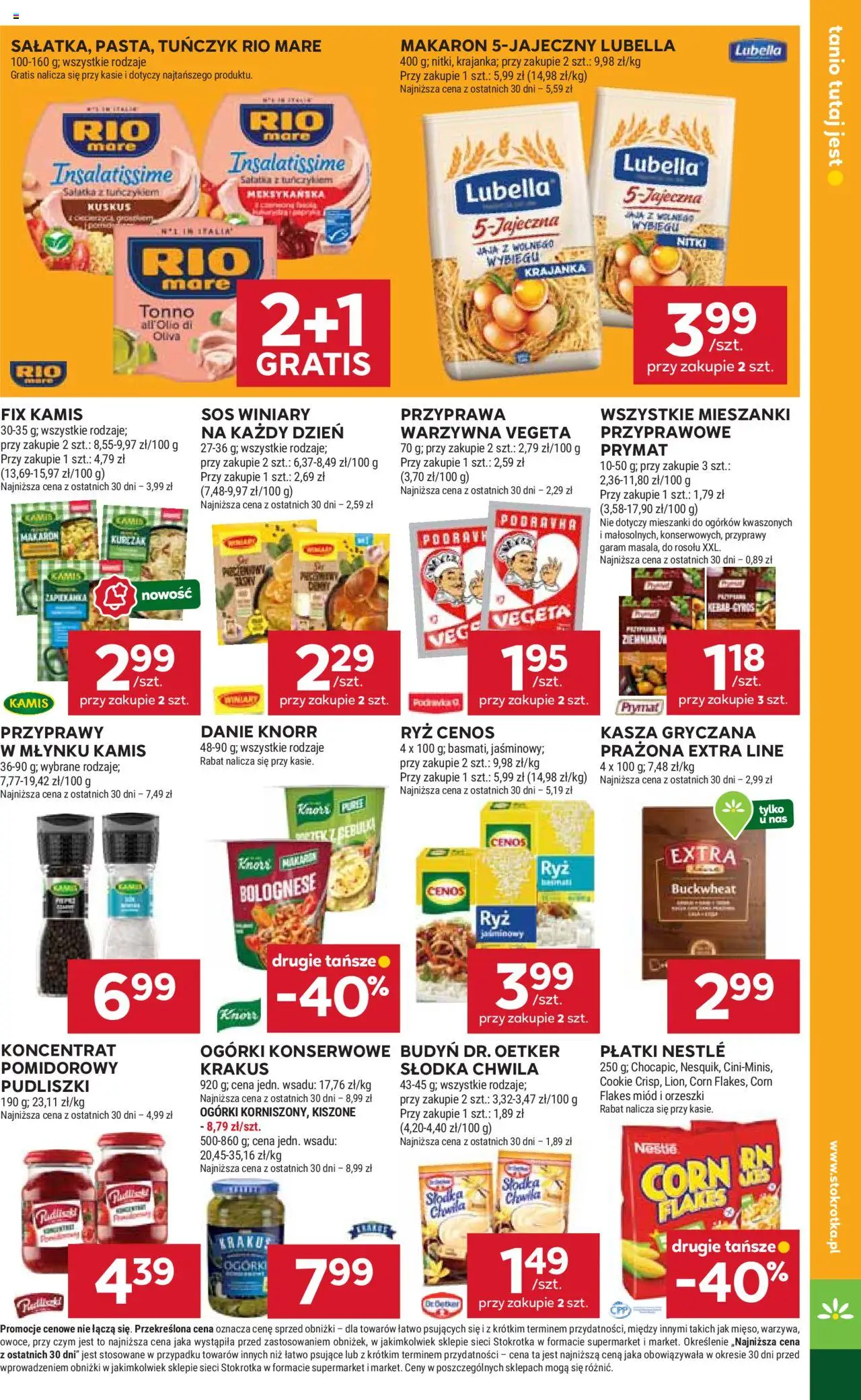 Stokrotka Gazetka od 18.09.2025 | Strona: 23 | Produkty: Kebab, Tuńczyk, Tuńczyk rio mare, Przyprawy