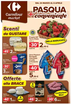Anteprima del volantino Carrefour volantino Market - Milano valido a partire dal 24.03.2026