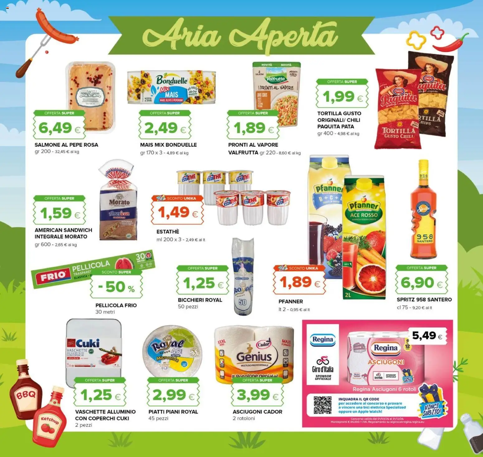 Volantino Oasi del 22.04.2026 | Pagina: 27 | Prodotti: Microonde, Pepe, Mais, Pellicola