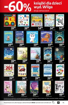 Pogląd oferty "Empik promocje" - ważna od 28.01.2026 | Strona: 41 | Produkty: Książki