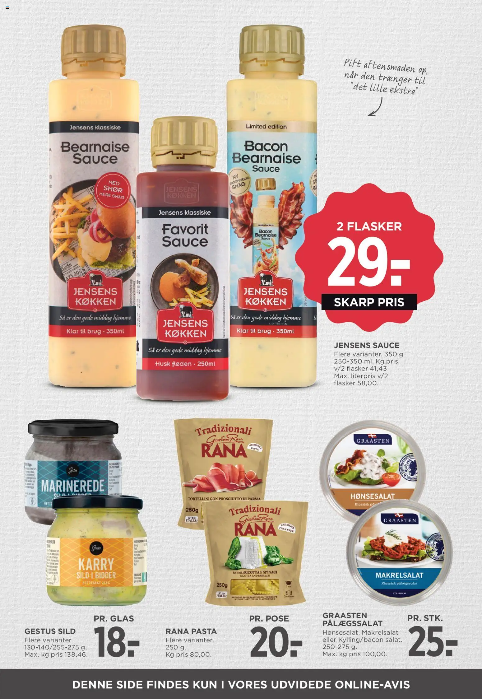 Meny tilbudsavis – gyldig fra 24.10.2025 | Side: 11 | Produkter: Smør, Karry, Sild, Bacon