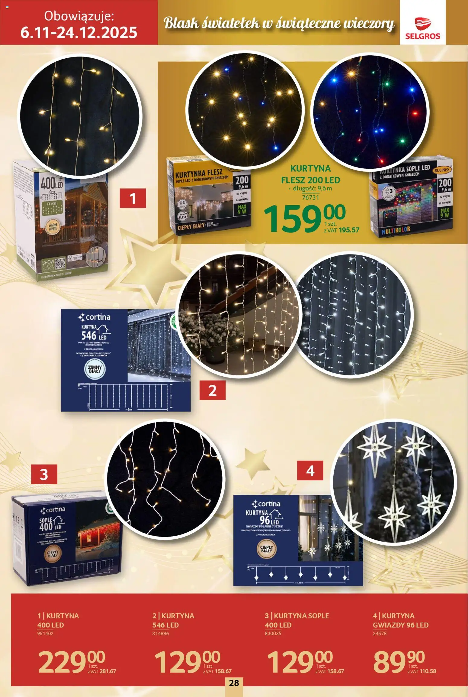 Selgros cash&carry Gazetka - Boże Narodzenie od 06.11.2025 | Strona: 28