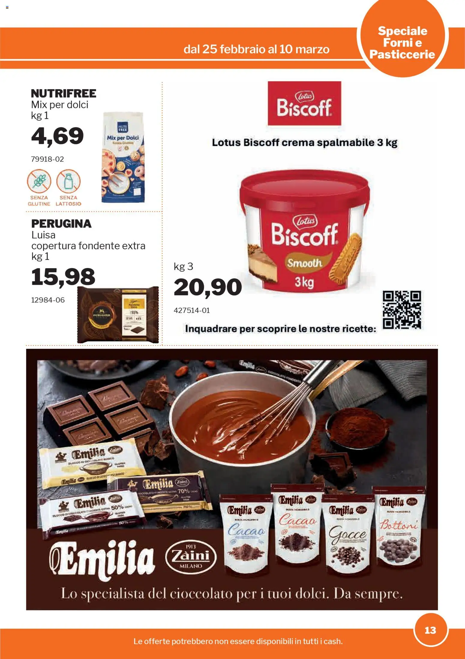 Volantino Sogegross del 25.02.2026 | Pagina: 13 | Prodotti: Crema, Cioccolato, Cacao