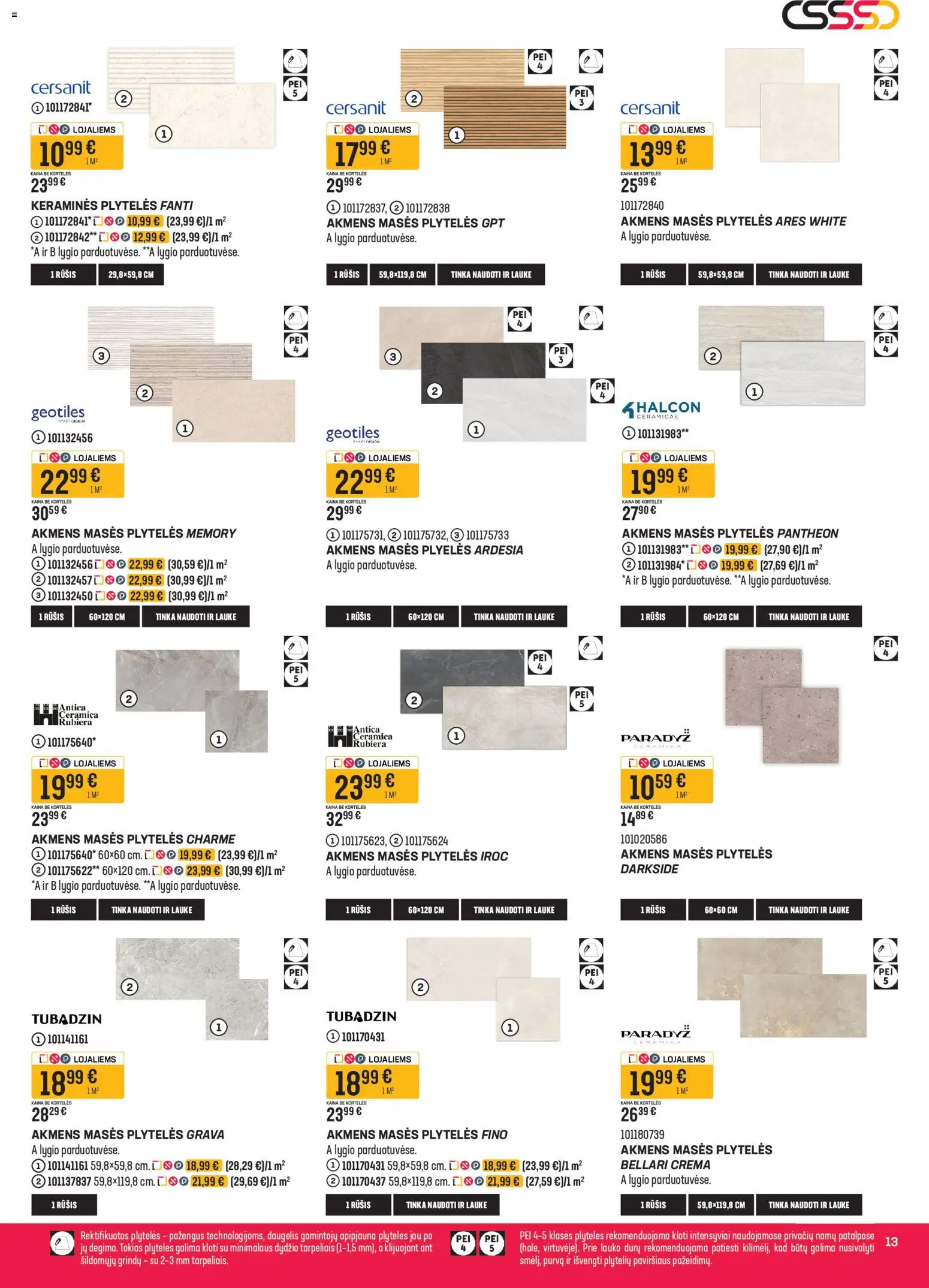 Senukai akcijos nuo 31.03.2026 | Puslapis: 13