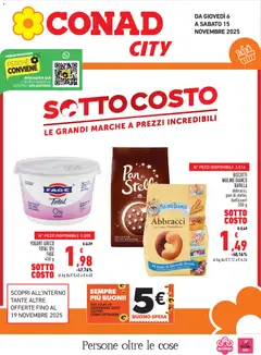 Anteprima del volantino Conad City Piemonte catalogo valido a partire dal 06.11.2025