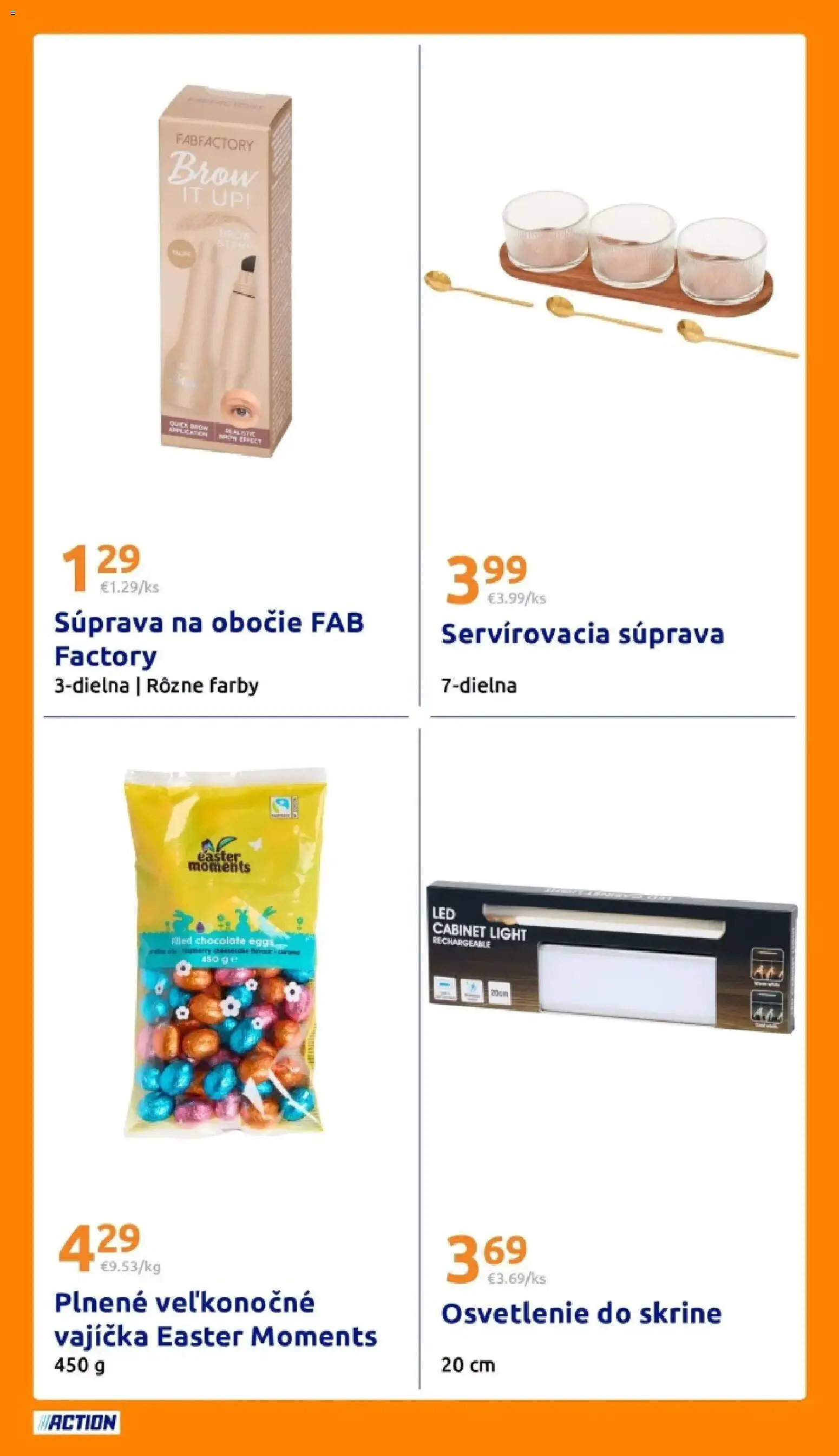 Nové Action akcie – leták je platný od 01.04.2026 | Strana: 24 | Produkty: Osvetlenie, Skrine
