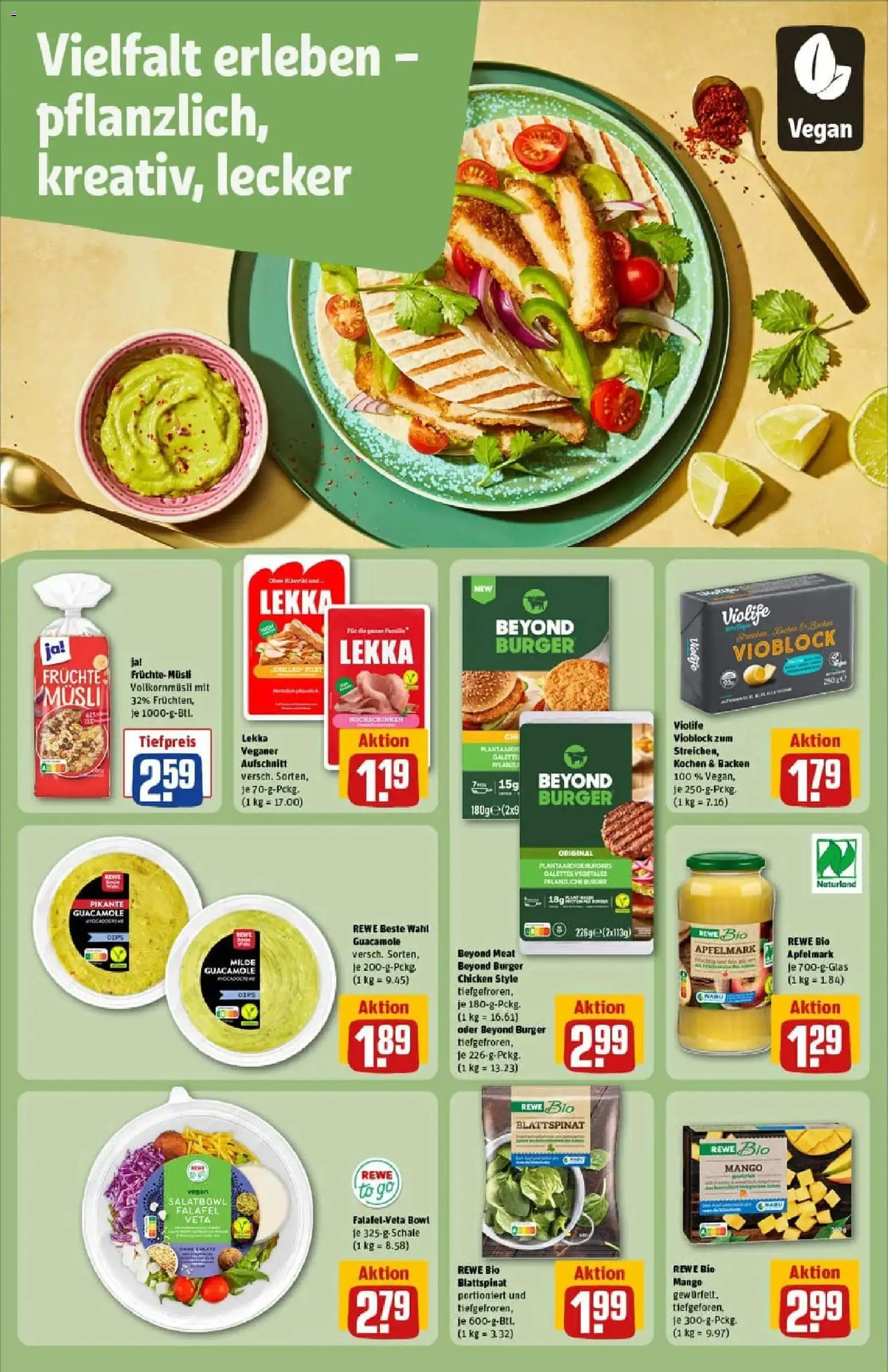 Rewe prospekt Elsterwerda	 – gültig ab 18.01.2026 | Seite: 21 | Produkte: Musli, Burger, Apple, Mango