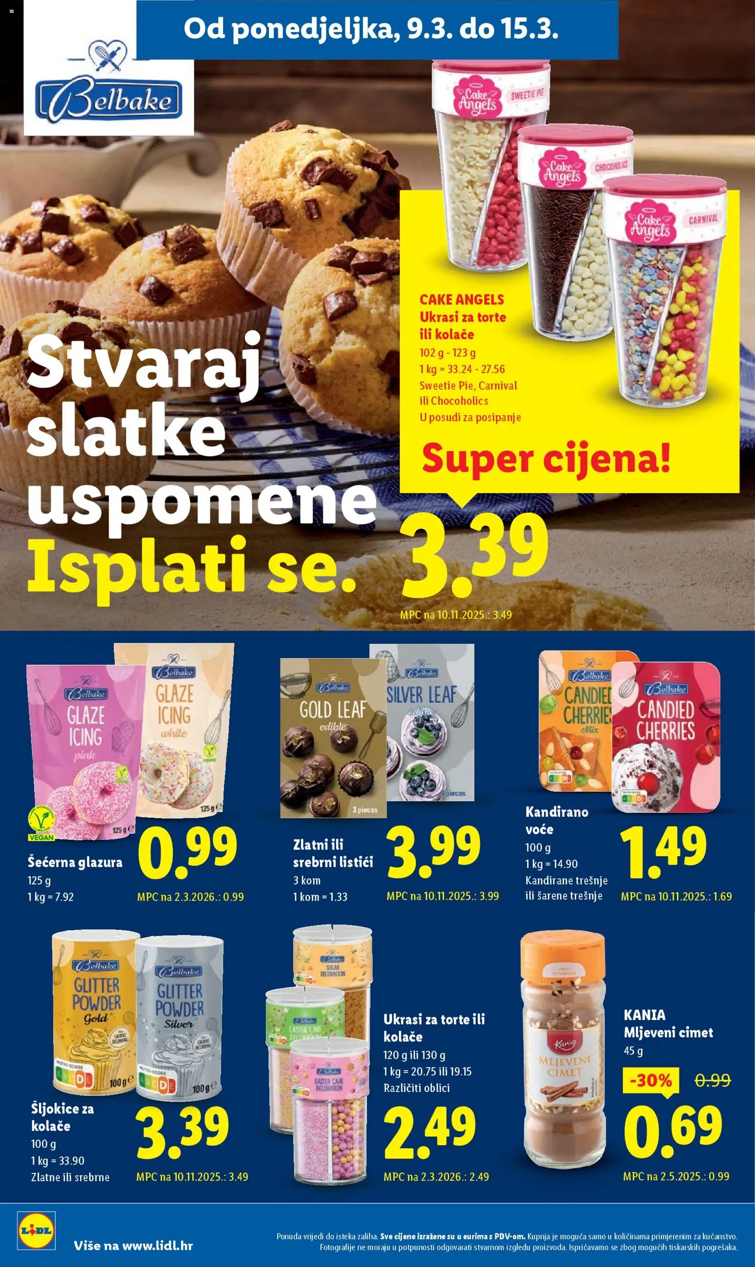 Lidl katalog | vrijedi od 09.03.2026 | Stranica: 12 | Proizvodi: Voće
