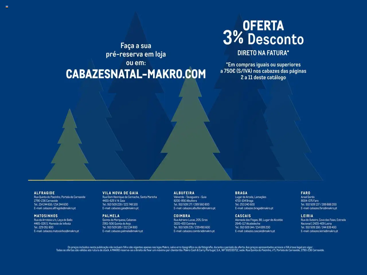 Makro Cabazes de Natal 2025 │ válido de 14.10.2025 | Página: 17 | Produtos: Faca